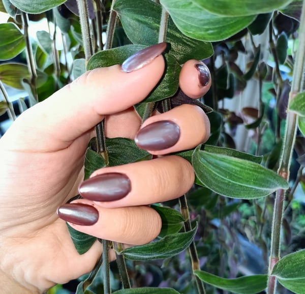 Picture by Nanadaquiri showing 'Trying Out The Chocolate Glazed Nails!' number 2