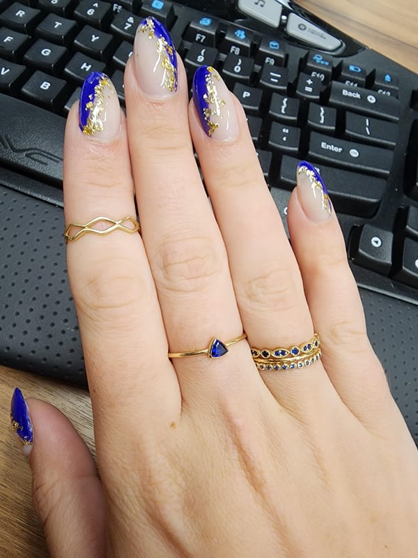 Picture by ShanWulff showing 'Nails To Match My Rings' number 2