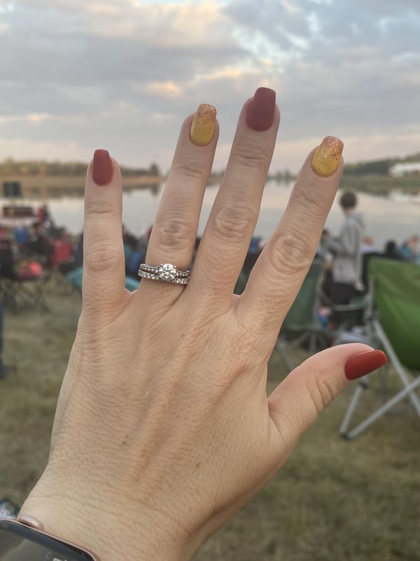 Picture by Littlekcs showing 'Loving My DIY Fall Nails 🍂' number 2